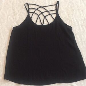 Active USA Black Tank Top